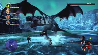 Dragon Age Inquisition Hakkon Wintersbreath Dragon Boss Fight Jaws of Hakkon DLC