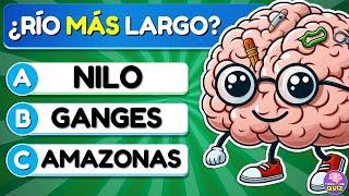 50 PREGUNTAS DE PRIMARIA‍ | ¿Cuánto Sabes? | Test/Trivia/Quiz