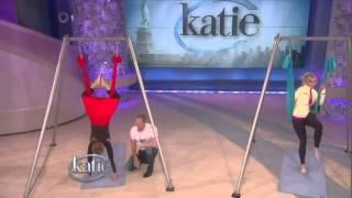 AntiGravity® Aerial Yoga on Katie Couric with Chelsea Handler