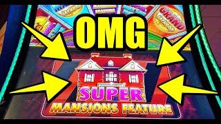 ‼️Epic Super Mansions High Limit Jackpot Handpay!‼️  Huff n Even More Puff