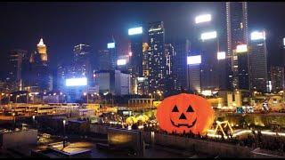 【4K】Halloween walk in Hong Kong 2021  ️  