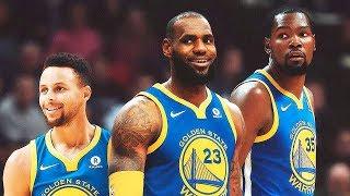 LeBron James Joins Stephen Curry and Kevin Durant on the Warriors (Parody)