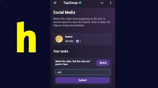 Social Media | Tapswap Code | How to Make Six Figures Using Social Media