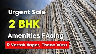 Urgent Sale 2 BHK Flat at Raymond 10X Habitat, Vartak Nagar – Ready to Move | Amenities Facing