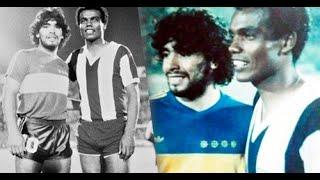 el dia que maradona enfrento a teofilo el nene cubillas (alianza vs boca juniors -amistoso de 1981)