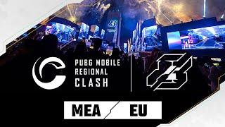 PUBG Mobile Regional Clash 2023 | MEA vs Europe