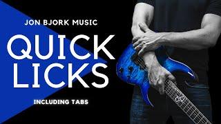 Quick Lick #2: A Harmonic Minor Arpeggio Lick