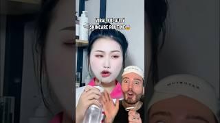 CRAZY KBEAUTY SKINCARE ROUTINE!(follow for more!) #beauty #skincare #skincareroutine #skin #hair