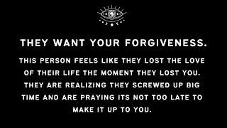 THEY WANT YOUR FORGIVENESS️‍[Soulmates Twin Flames]