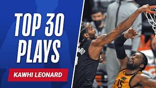 Kawhi Leonard's 30 BEST PLAYS | #NBABirthdays 