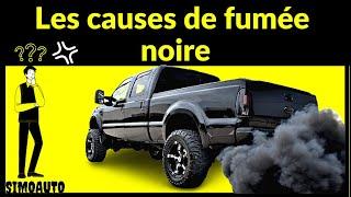 Les causes de fumée noire a l'échappement