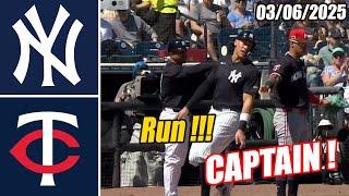 New York Yankees vs Minnesota Twins Full Game Highlights Mar 6, 2025 | MLB Highlights 2025