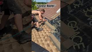 haha jk fast isn't always good. #roof #roofer #contractor #construction #builder