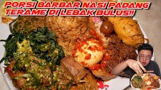 GELO, BARU BUKA LANGSUNG DI SERBU!! GA SAMPE SORE UDA ABIS NIH NASI PADANG...