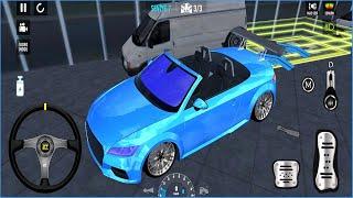 AUDİ Direksiyonlu araba park etme oyunu 3D (YENİ) #17 Car Parking 3D Online | Android Gameplay