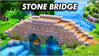 Minecraft ► Easy Medieval Stone Bridge (Tutorial)