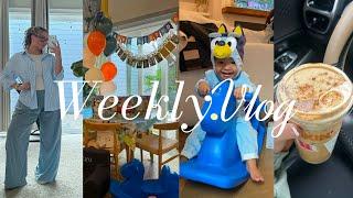 WEEKLY VLOG| Ezra’s turns 1! + A Bluey birthday + We’re going to Paris together + plz get UP sis!