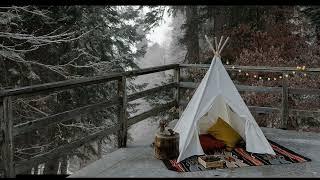 ENERGY HEALING AMBIENCE: Getting weird in winter woods... [HD RE-UPLOAD]