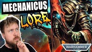 Adeptus Mechanicus DEEP DIVE. The Flesh Is Weak | Warhammer 40K Lore