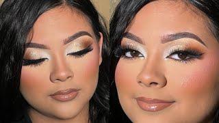 Client Makeup Tutorial | Glitter Glam 