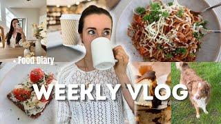 FOOD DIARY + Vlog: Locken machen, schickes Restaurant, Kuchenzeit & Wimpernlifting