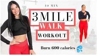 6,000 Steps FAST Walking Workout  | Lose Belly Fat & Double It for 12,000 Steps!