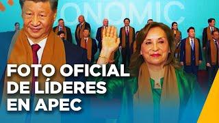 RETIRO Y FOTO OFICIAL DE LÍDERES MUNDIALES EN EL ÚLTIMO DÍA DEL APEC 2024