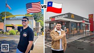 ¿McDONALD'S de CHILE es MEJOR que el ESTADOS UNIDOS?