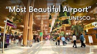 Flying from the World's Most Beautiful Airport! | Bangalore airport T2 | Air India A350-900