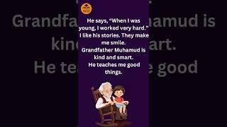 My Grandfather  Improve your English speaking, reading and listening skills  A1 LEVEL #english