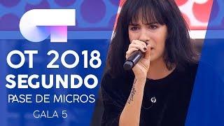 "PIENSO EN TU MIRÁ" - JULIA y NATALIA | Segundo pase de micros Gala 5 | OT 2018