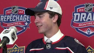 Entrevues Post-Repêchage LNH 2022 | Jordan Dumais