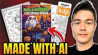 How to Create Halloween Coloring Books with AI to Sell on Amazon KDP