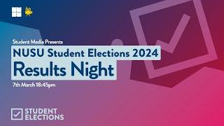 NUSU Elections 2024 - Results Night