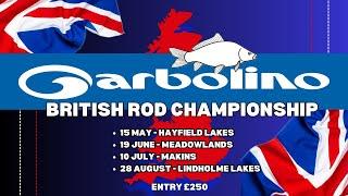 GARBOLINO BRITISH ROD CHAMPIONSHIP 2025 | NEW ROD ONLY EVENT FOR 2025