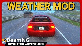 STUNNING Weather in BeamNG! - MK's Dynamic Weather Mod