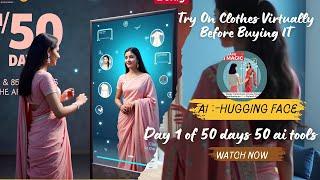 AI Magic: Try On Clothes Virtually Before Buying on Myntra & Ajio! | Day 1 of 50 AI Tools Challenge