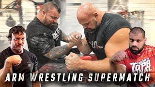 FIRST ARM WRESTLING MATCH CONFIRMED VS EDDIE HALL Ft. DEVON & LEVAN