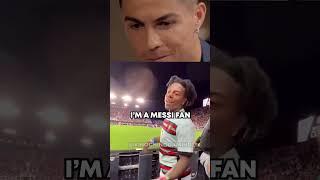 ISHOWSPEED BECOMES A MESSI FAN: RONALDO REACTS @IShowSpeed @CristianoRonaldoYouTube @intermiamicf