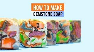 GEMSTONE SOAP Two different styles