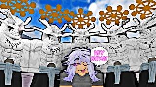 Summoning 5 MAHORAGAS in Roblox Jujutsu Shenanigans (funny )