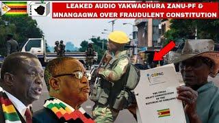 Leaked AudioChaputika kuZanu-PF Jeff Judah attack Mnangagwa over fraudulent constitution inzwai