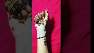 simple mehndi design simple and easy bracelet mehndi design arabic design #art #youtube #viralshorts