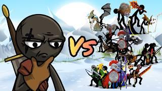 Stick War: Saga | New Order General Wrathnar With New Lavaquake Ability Vs All Units + All Generals