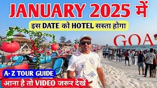 Goa Trip in January 2025 | A-Z Goa Tour Guide | Hotel Price in Goa New Year 2025 | Goa Vlog