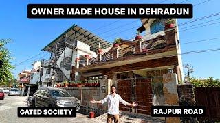 Owner Made 3Bhk House on Rajpur Road Dehradun for Sale | Gated Society | 211 Sq yard