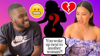 My crazy Asian girlfriend *Hypothetical Questions* Interracial Couple | AWBM | Blasian Couple