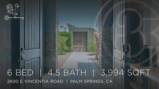 2600 E. Vincentia Road, Palm Springs, CA 92262 | Contemporary compound in Desert Park Estates