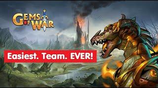 Gems of War Best Lazy Explore Level 12 and PvP team! Guide and strategy!