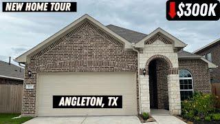 New Construction Homes Tour 2022// Angelton// Anglia Homes